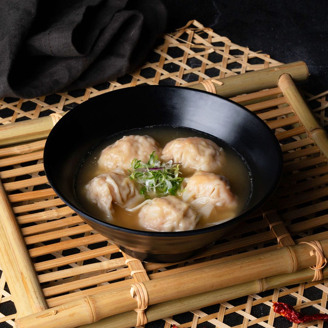 HK-Style Poached Shrimp Wanton In Soup (5pcs)