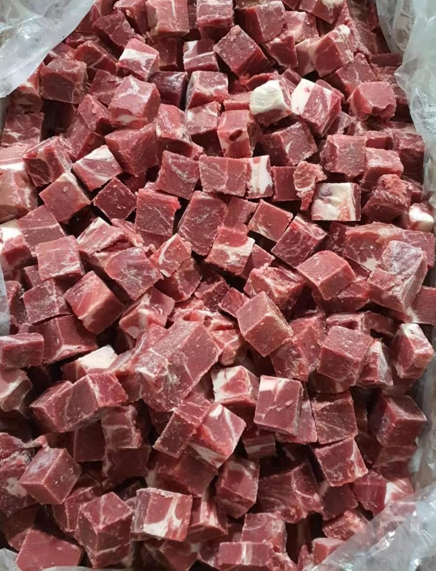 🐮牛肉粒Beef cubes 3cm -$12/1包/1kg