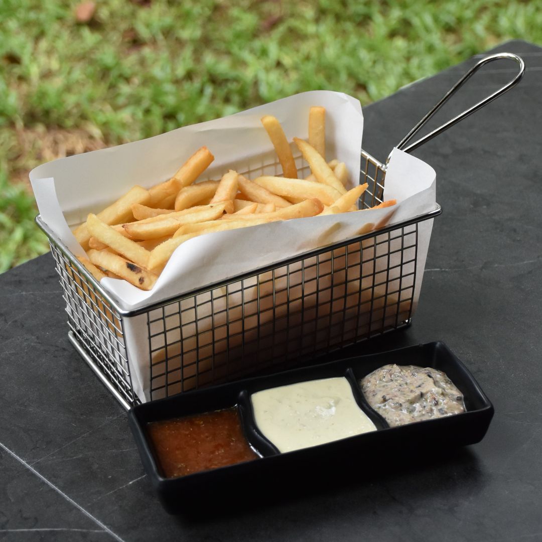 Fries with 3 Sauces
