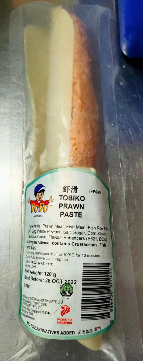Tobiko Prawn Paste (120g) - HALAL