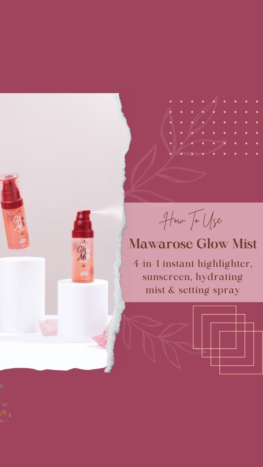 Mawarose Glow Mist