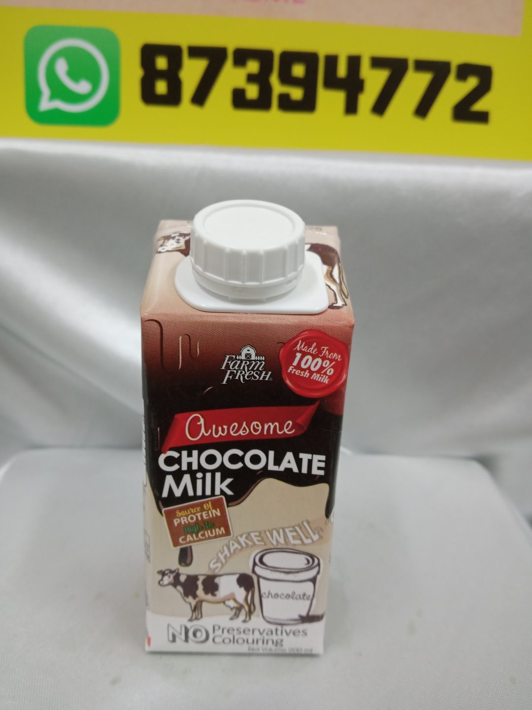 Chocolate Fresh Milk Farm Fresh 200ml