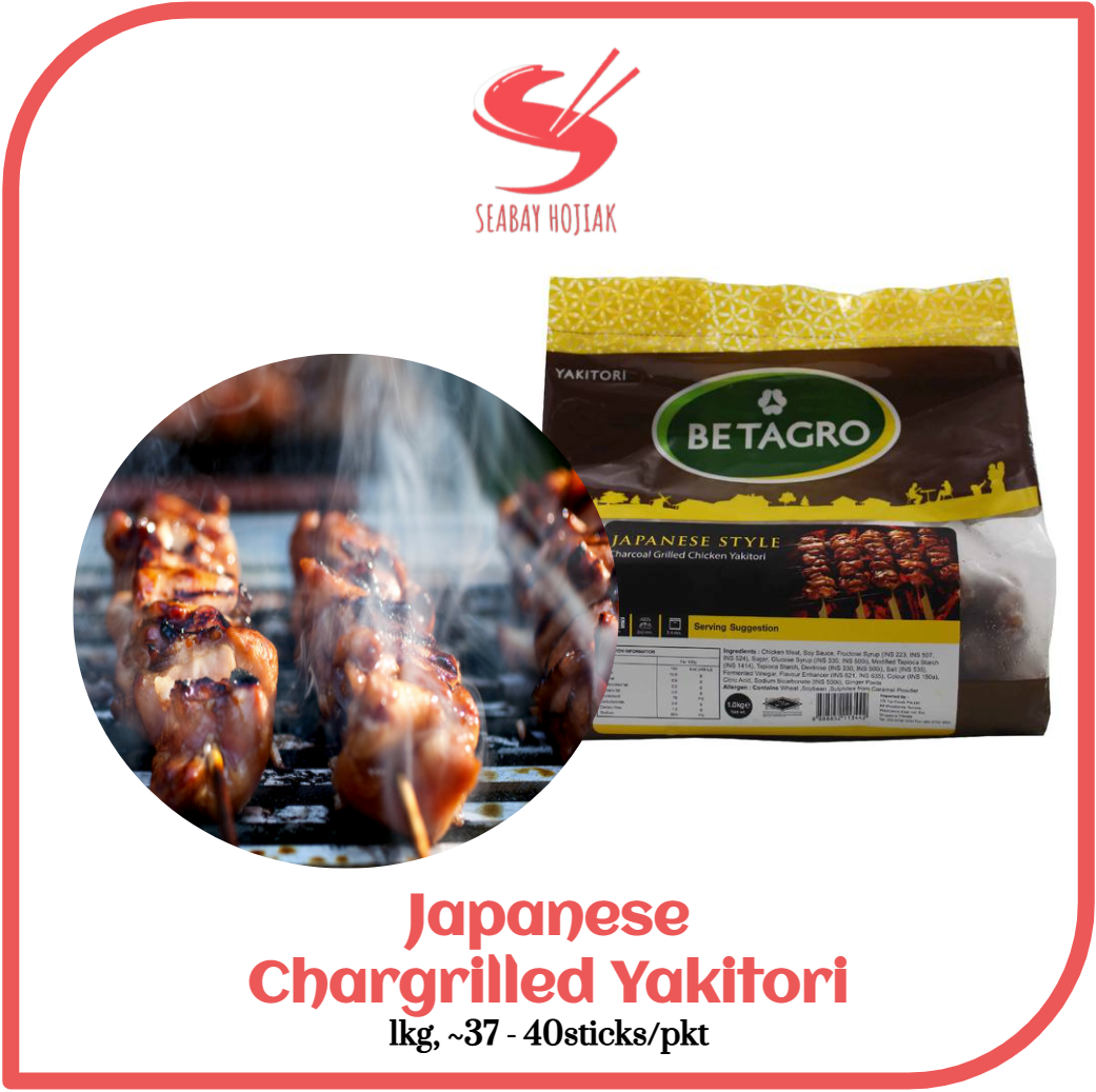 Betagro Chicken Yakitori 40 Sticks