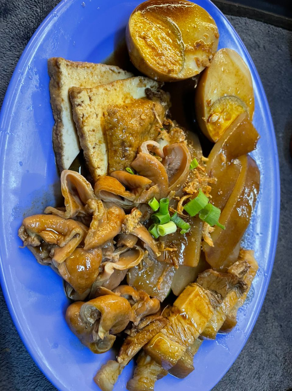 Set A小 五件料套餐 (小份）Mixed Braiesd Pork With Intestines （Single/Regular Size）