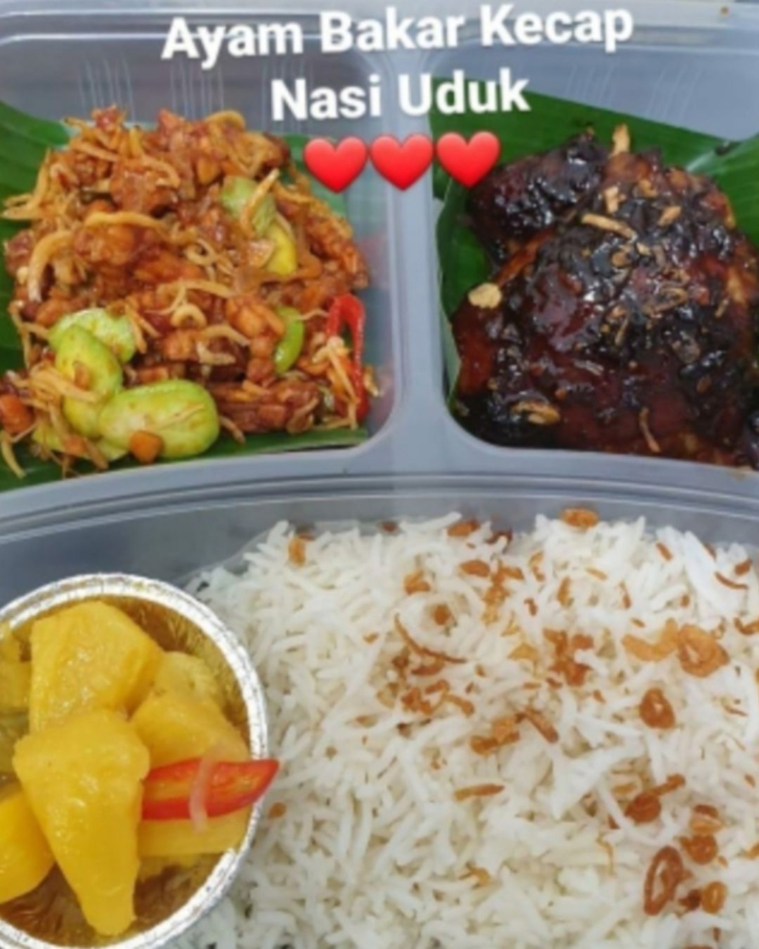 Nasi Uduk Ayam Bakar Premium Set 2