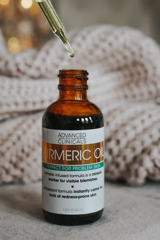 Advanced Clinicals Turmeric Oil Face Serum