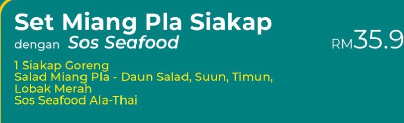 Set Miang Pla Siakap