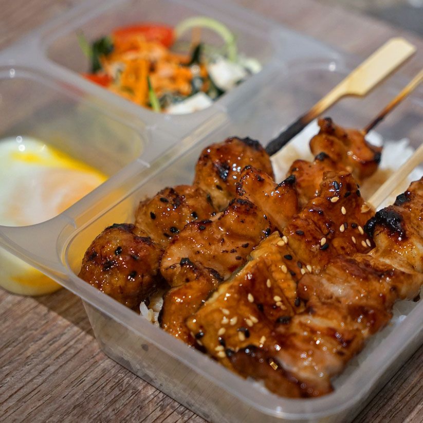 Skewer Bento A