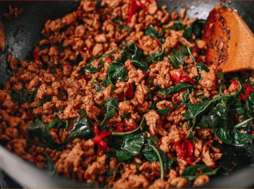 Thai basil chicken