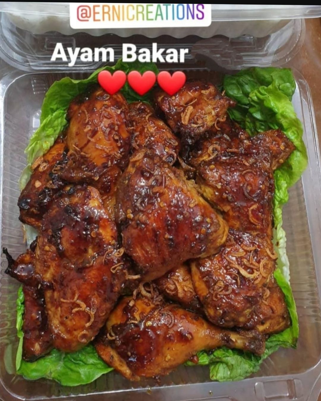 Ayam Bakar Happiness sharing set