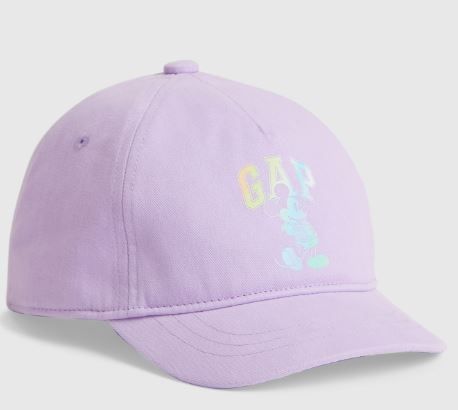 BabyGap Logo Mickey Baseball Hat Purple