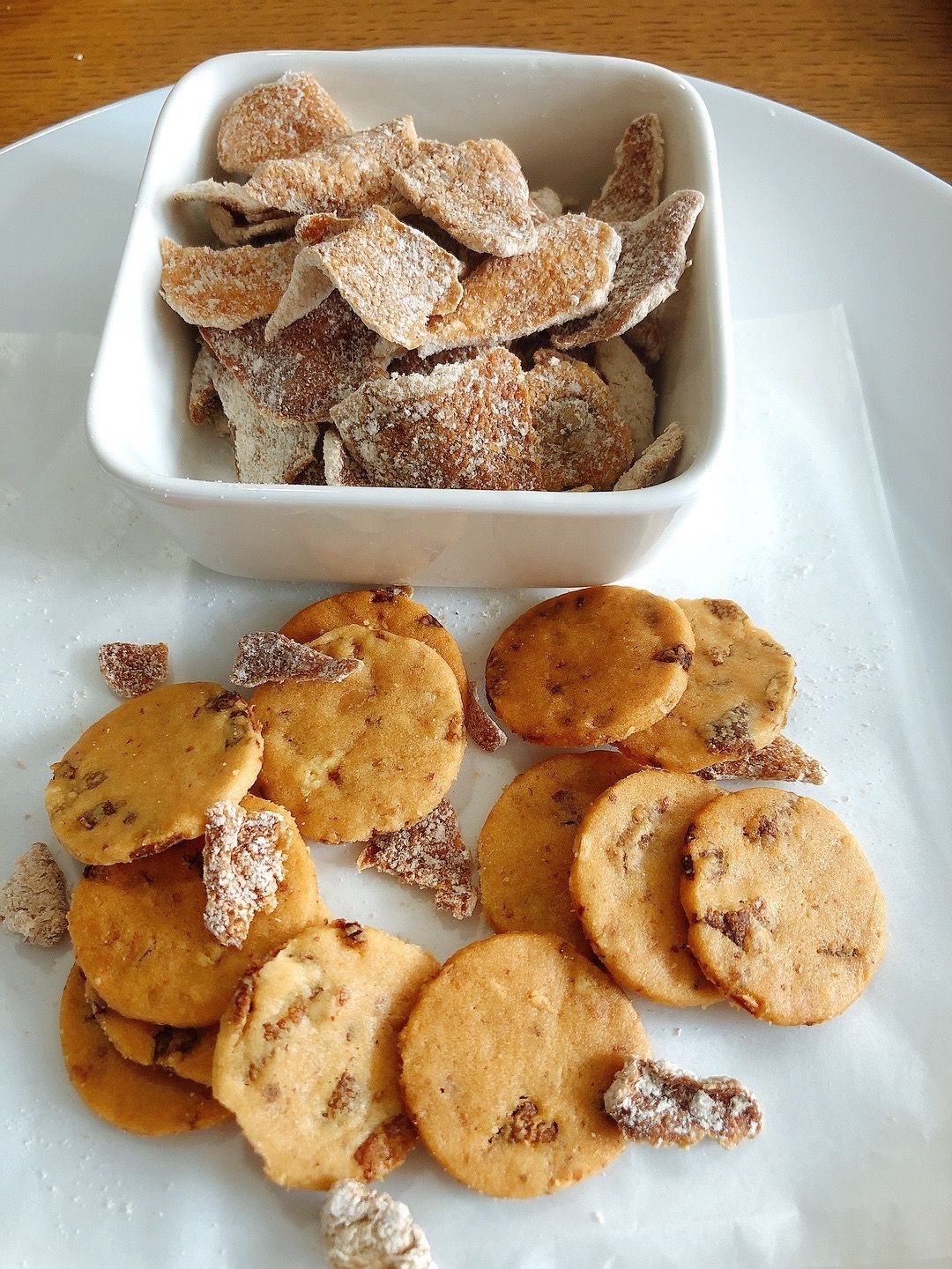 Cookies with almond nuts with Tangerine Peel - 200gm