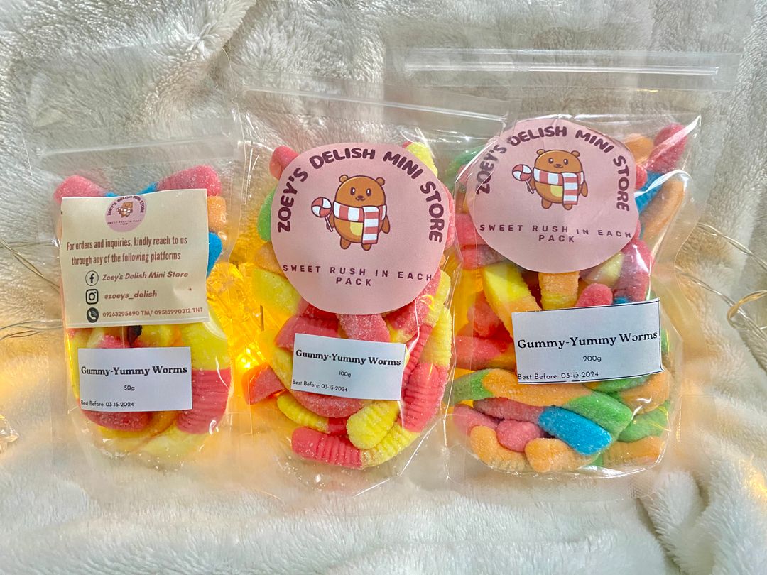 Gummy Yummy Worms