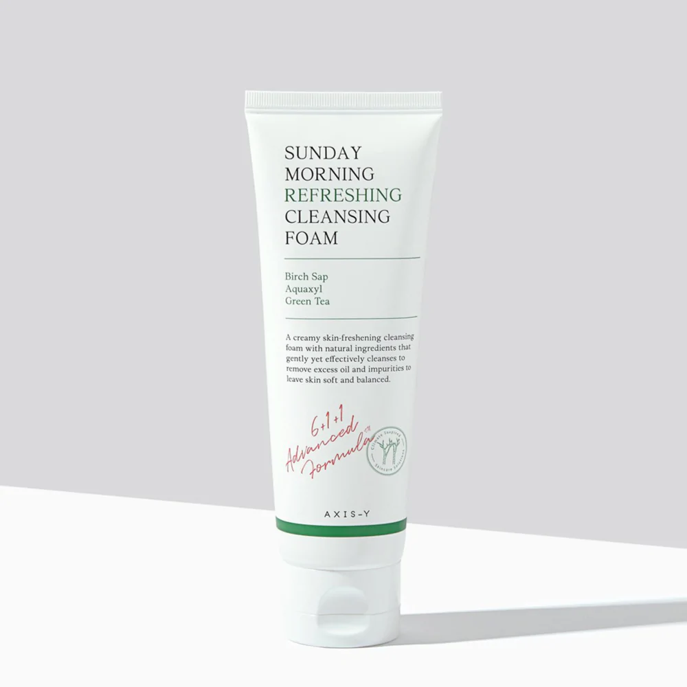 Axis-Y Sunday Morning Refreshing Cleansing Foam 120ml