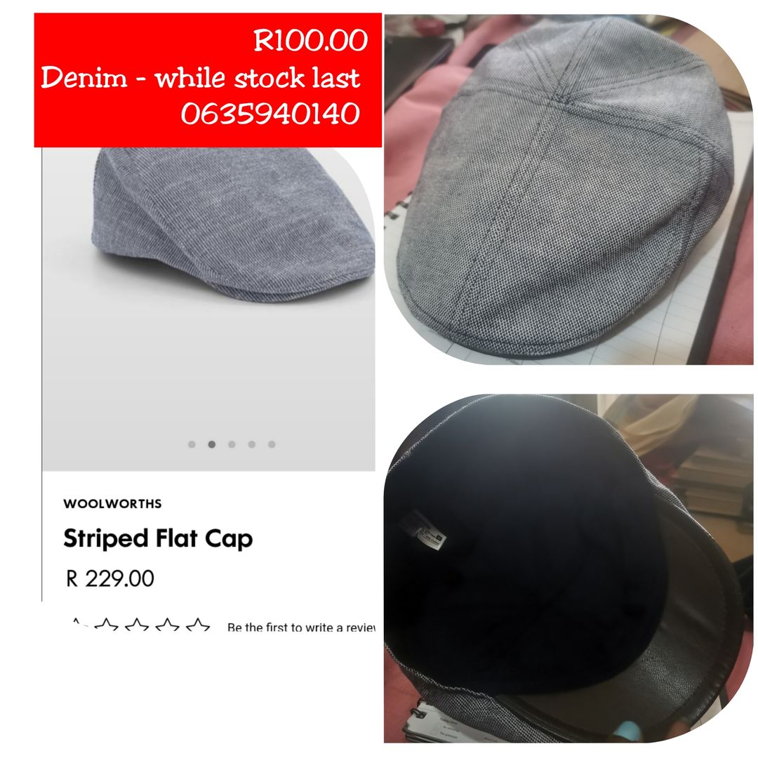 Woolworths mens flat caps