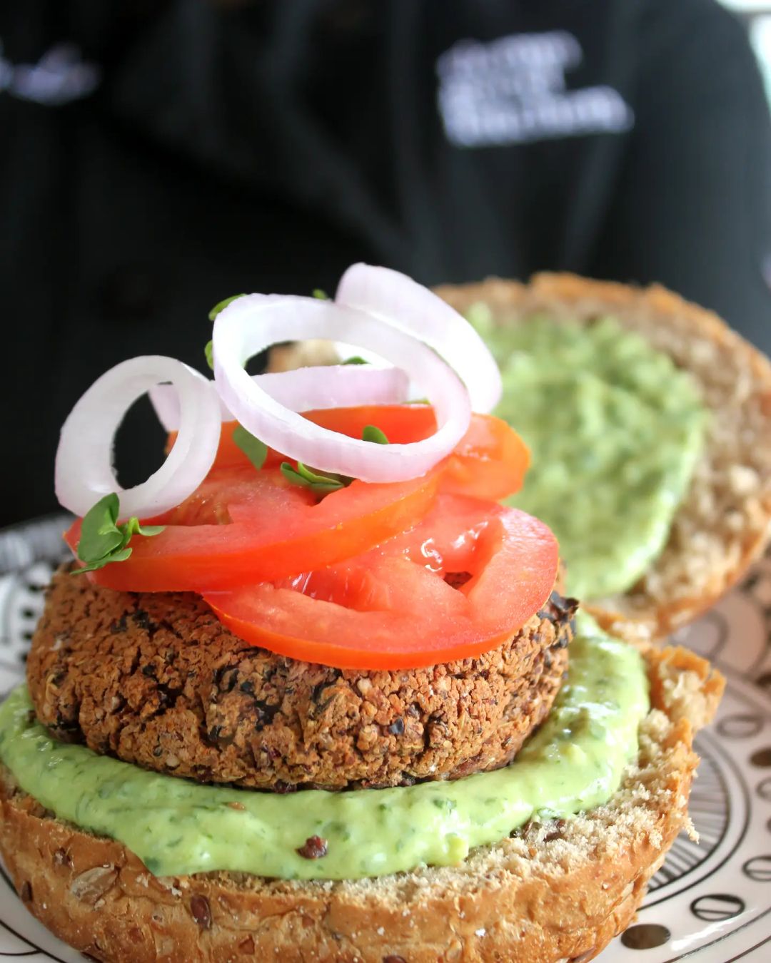 Vegan Burger + Baked Fries