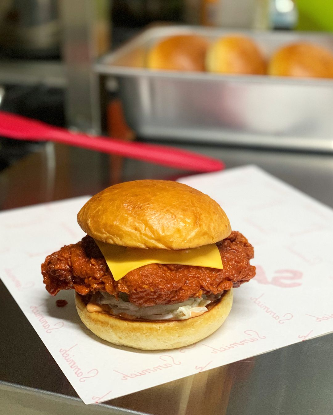 Hot Chicken Sando