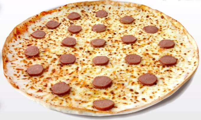 Hotdog Pizza   - بيتزا هوت دوج