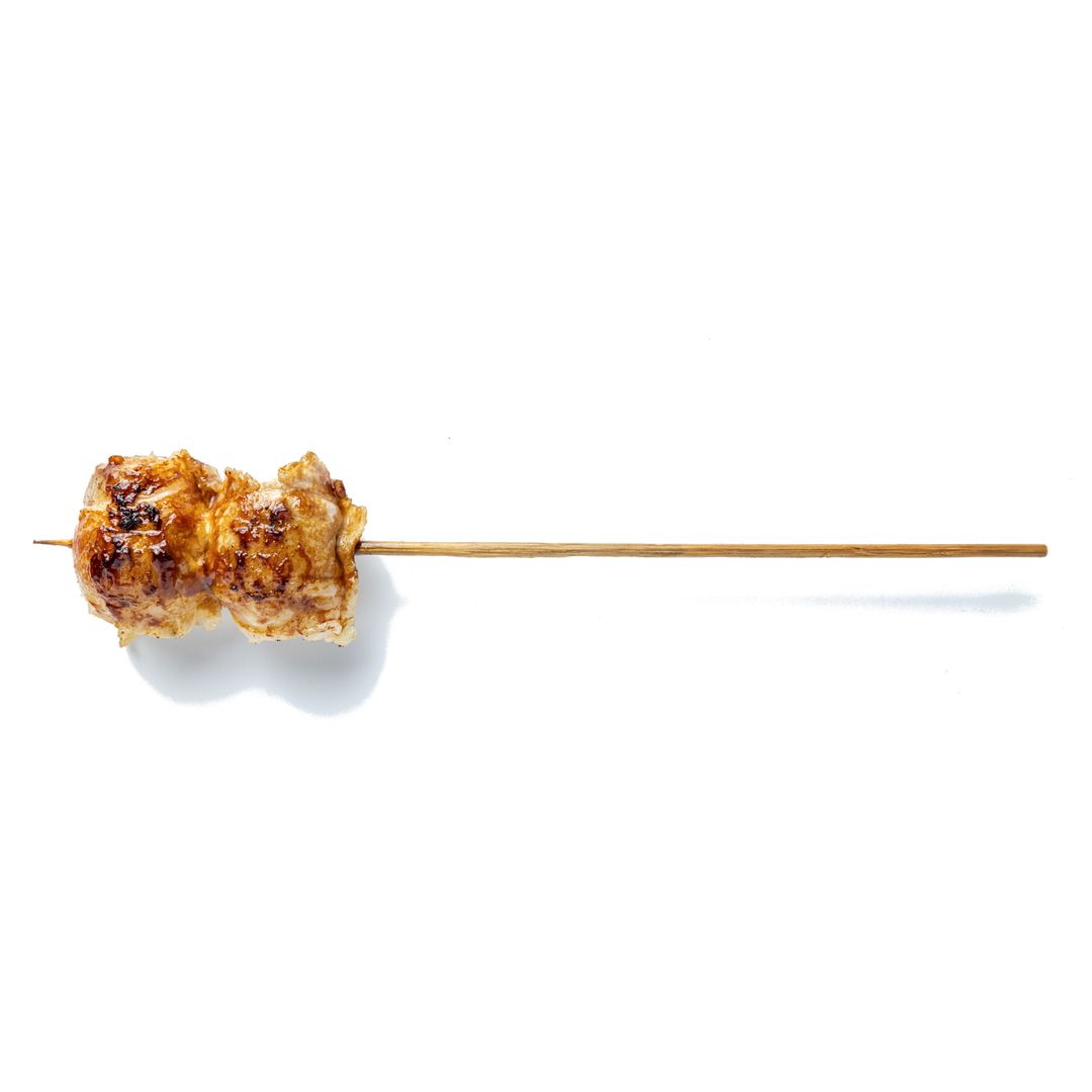 Sponge Gourd wrapped with Pork Belly BBQ Stick 三层肉包丝瓜烤串