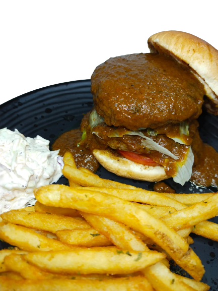 TRADITIONAL RENDANG BURGER