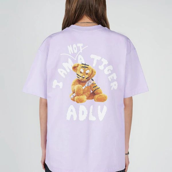ADLV Tiger teddy bear ( PURPLE)