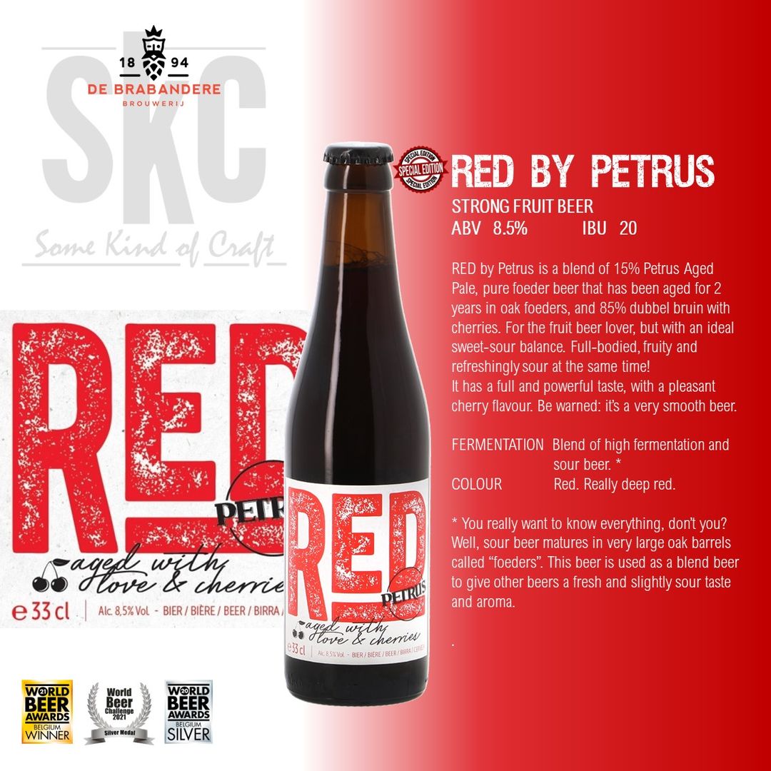 Red by Petrus Fruit Beer 8.5% [1, 4 or 24 Btls]