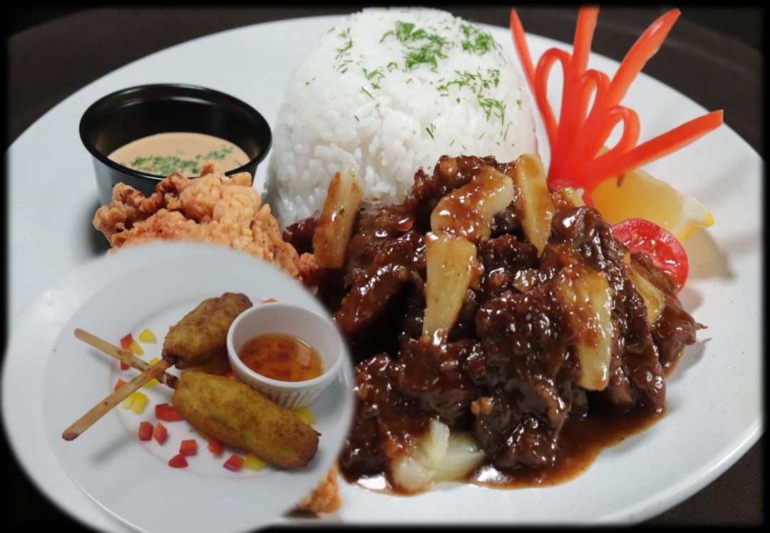 Beef Sweet and Spicy  with Pineapple