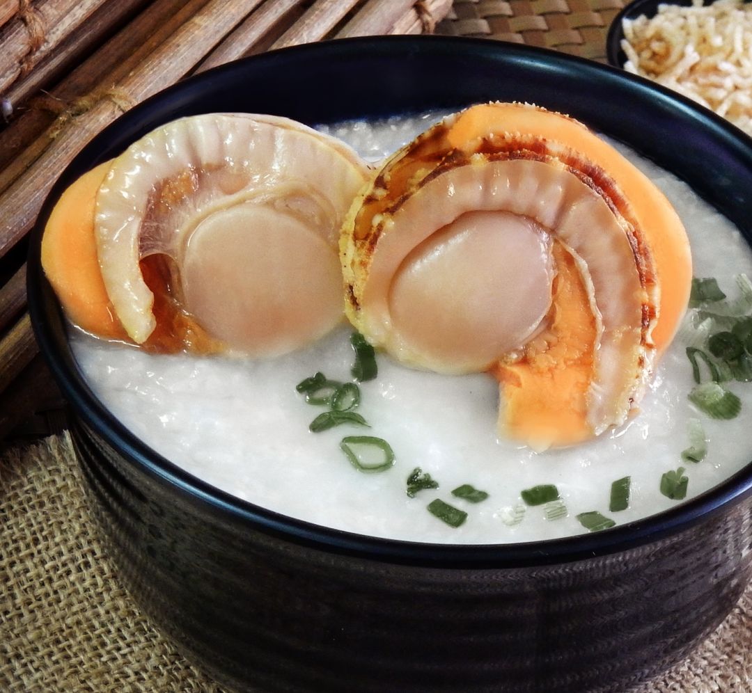 No.41 熟带子粥Scallop Congee