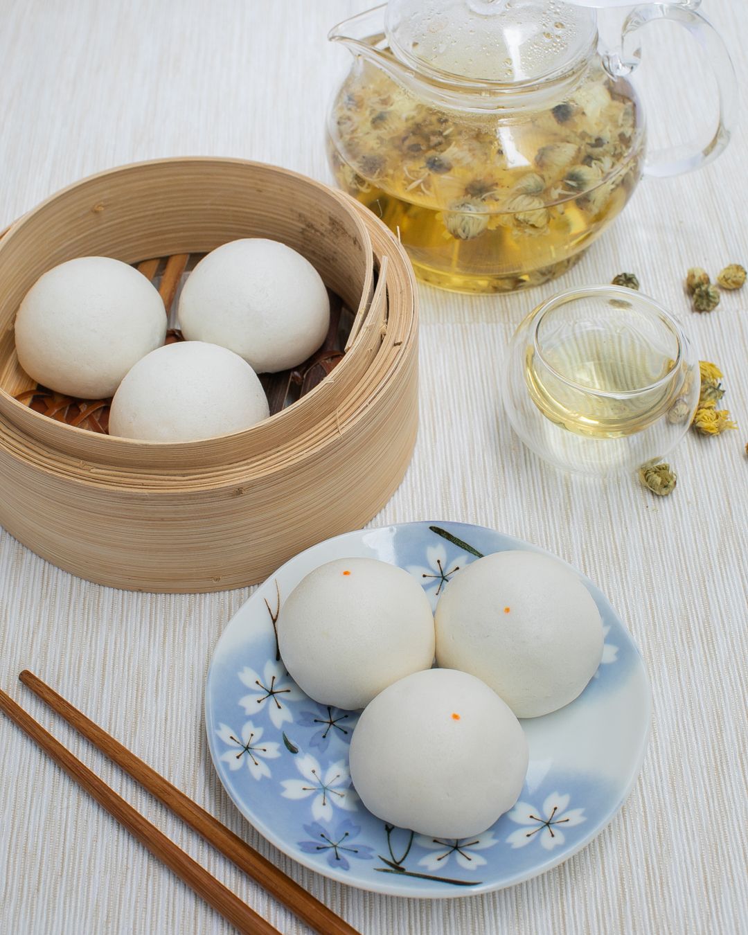 Small Red Bean Pau（豆沙包）