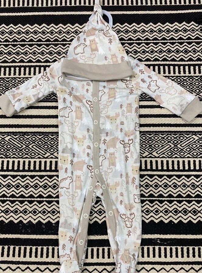 Forest Sleepsuit with headband