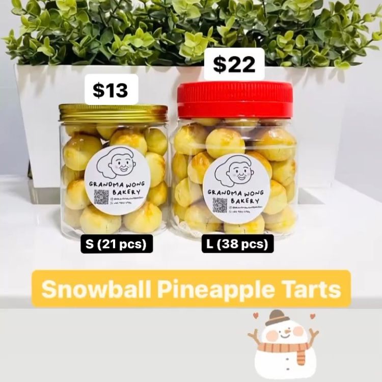Snowball Pineapple Tarts