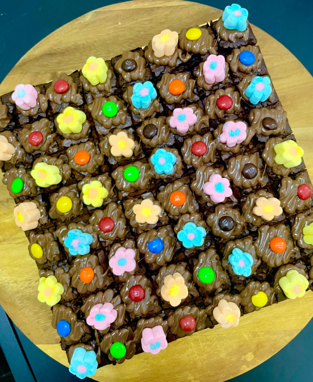 10inch Sq Nutella Marshmallow Brownie