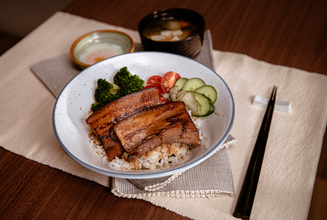 D6. Grilled Pork Belly Don 