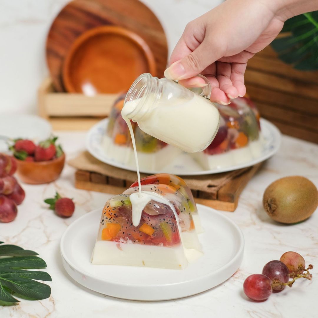 Mix Fruit Pudding