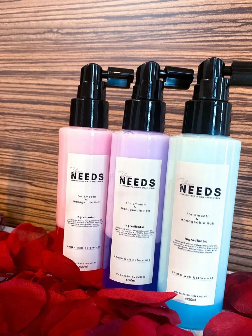 NEEDS Keratin Hair Spray Serum 120ml