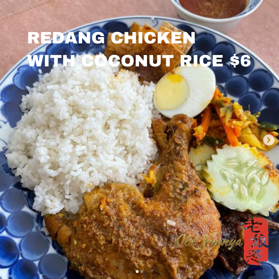 Rendang Chicken + Coconut Rice 