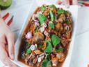 Spicy Salad with Cockles