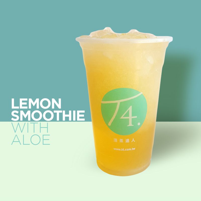Lemon Smoothie With Aloe