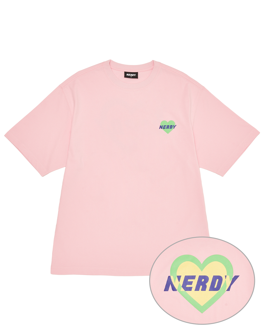Nerdy Neon Heart - Pink