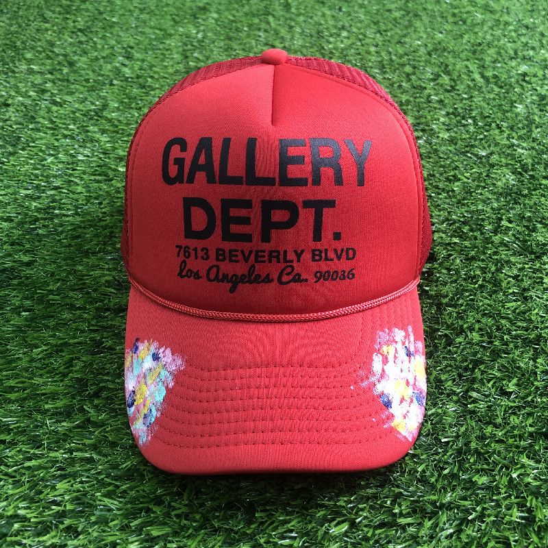 GD CURVE PEAK HAND-PAINT RED
