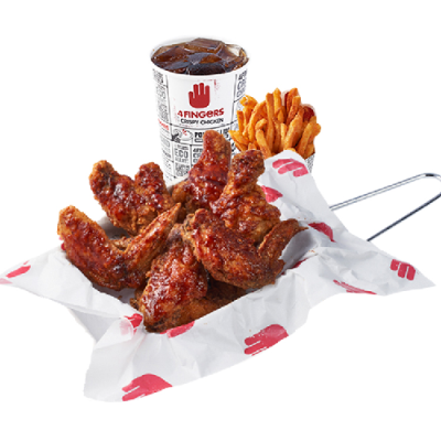 6 Pcs Wingettes & Drumettes Combo