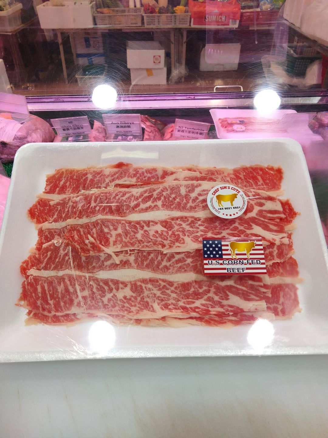 USDA Boneless Short Rib Shabu Shabu