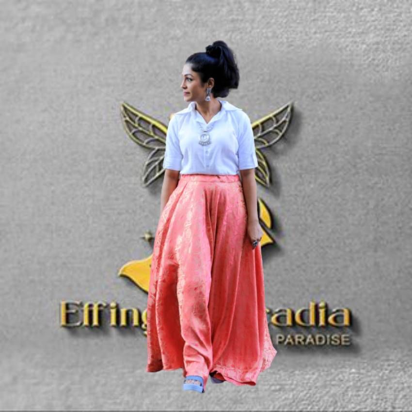 Banarasi Lehenga with White Shirt