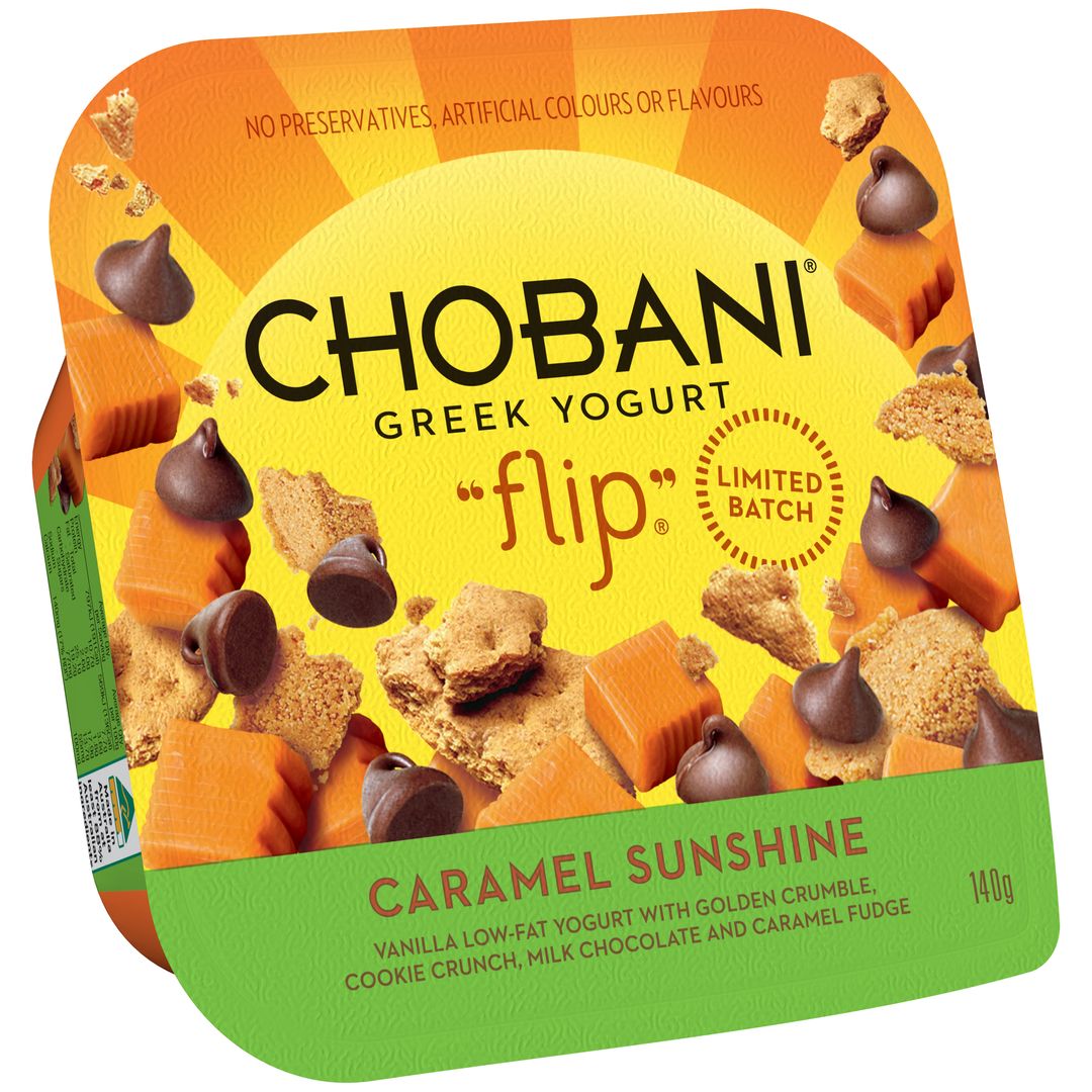 CHOBANI FLIP 140G CUP CARAMEL SUNSHINE (CHB-CCC-FLIP140G990)