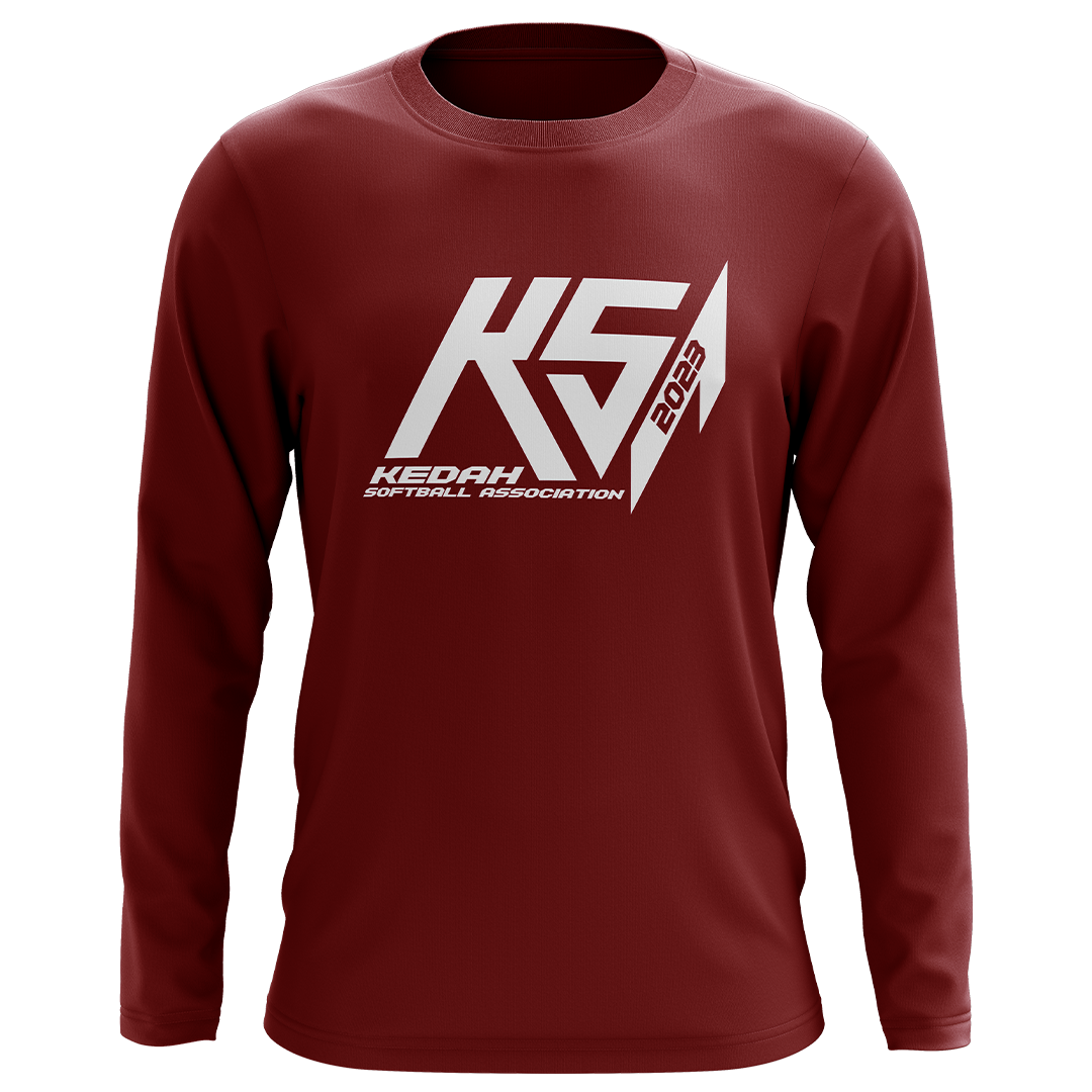 Red Burgundy (Lengan Panjang)
