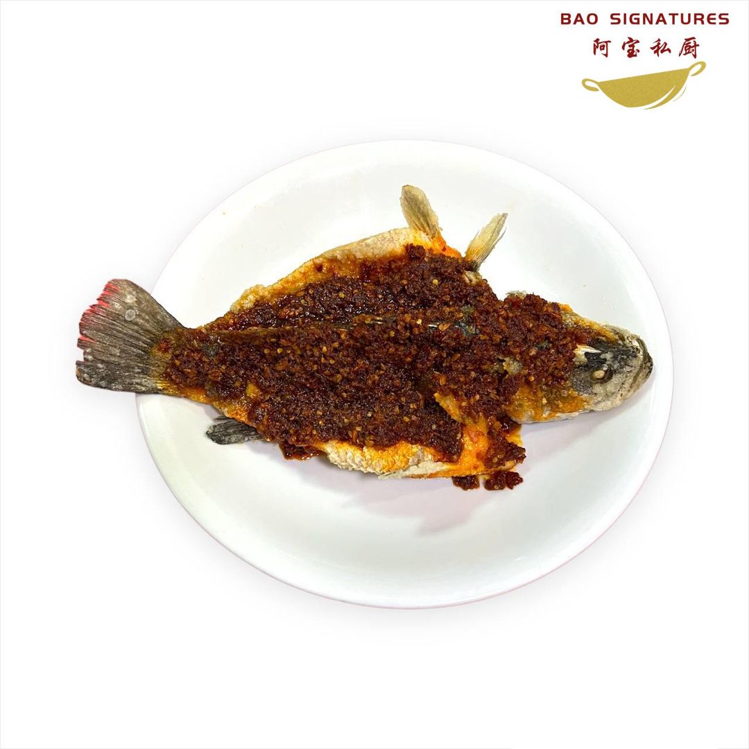 Sambal Belachan Barramundi 参巴峇拉煎金目鲈