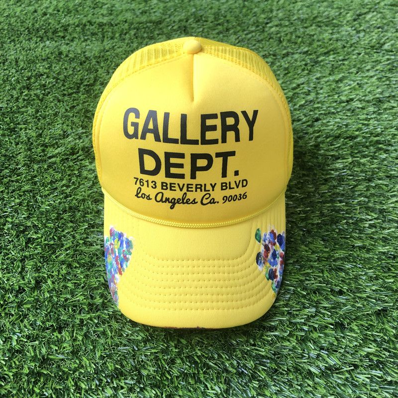 GD CURVE PEAK HAND-PAINT YELLOW