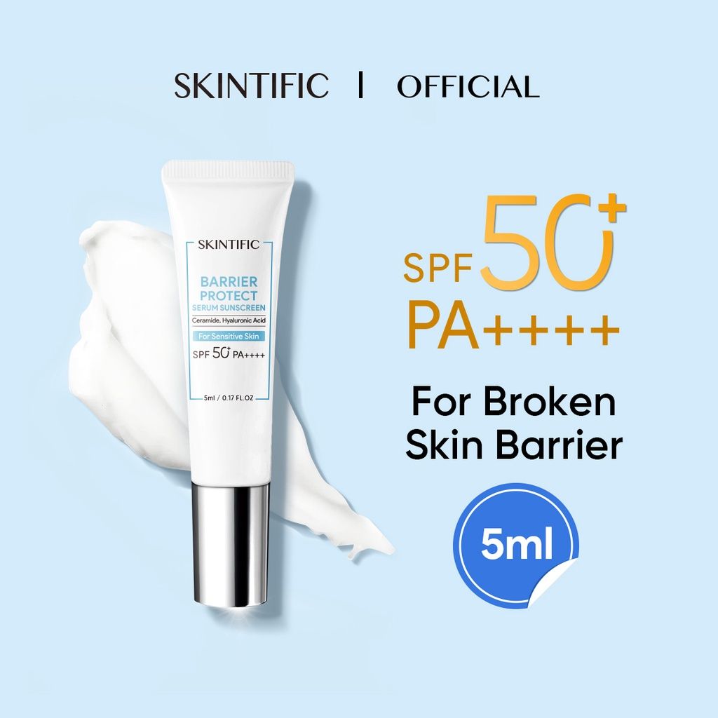 Skintific Barrier Protect Sunscreen Travel Size 5ml