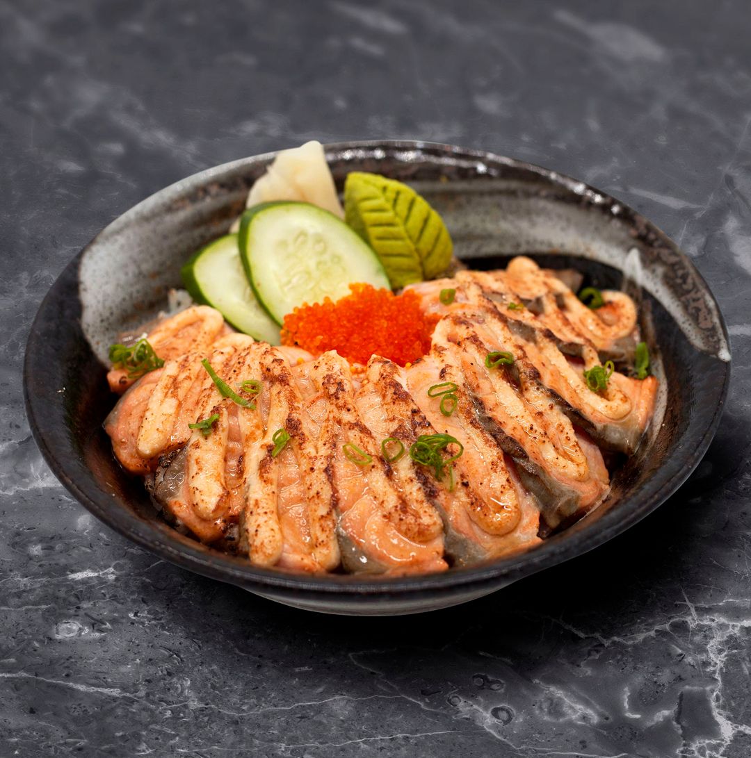 Aburi Salmon Mentai Don