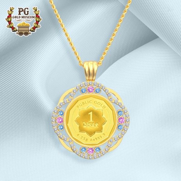 Rainbow Pendant 1 Dinar